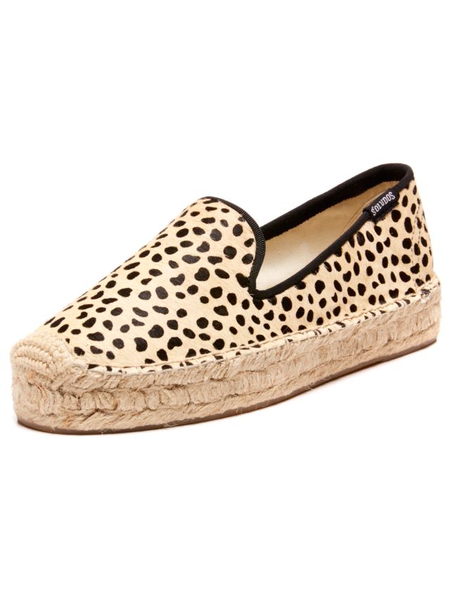 Soludos leopard sales espadrilles