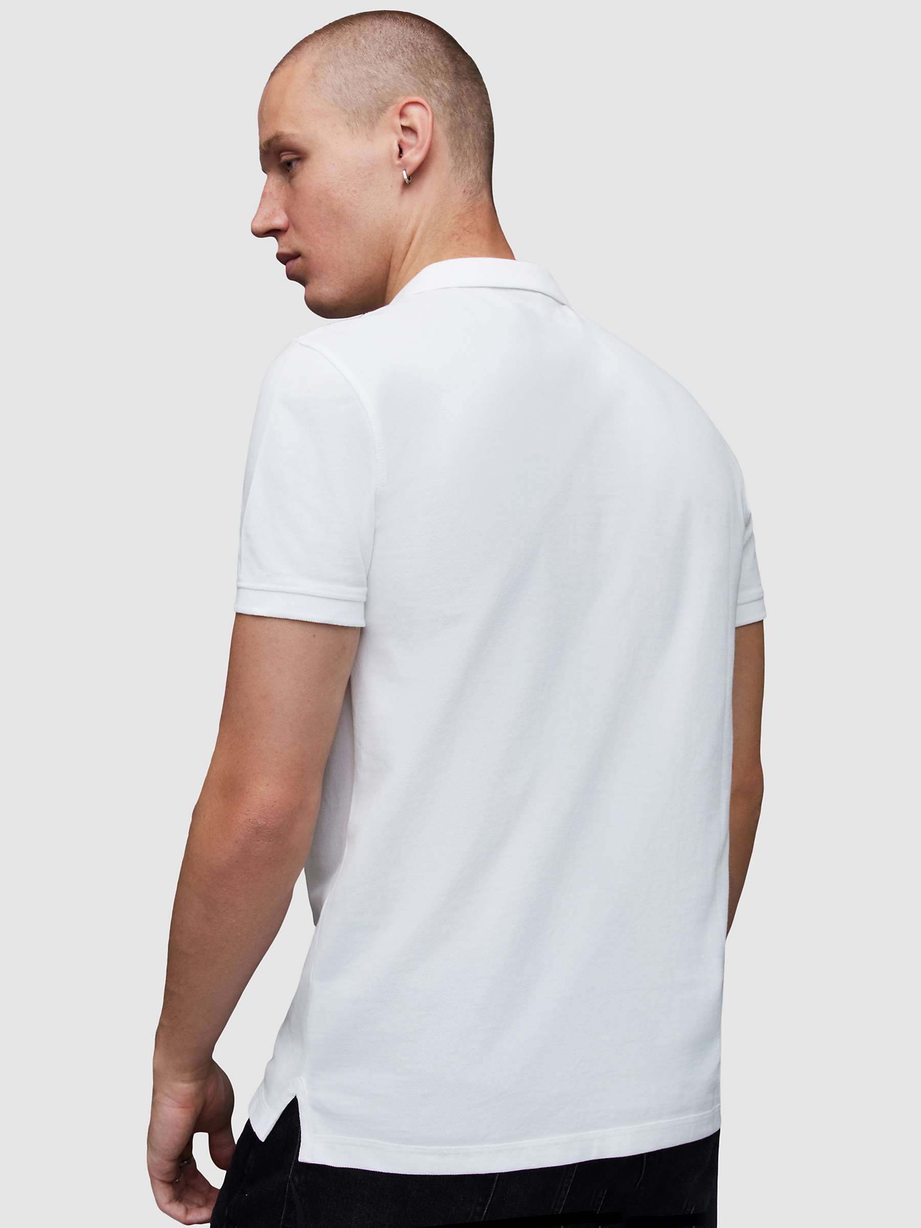 Buy AllSaints Reform Short Sleeve Slim Polo Shirt Online at johnlewis.com
