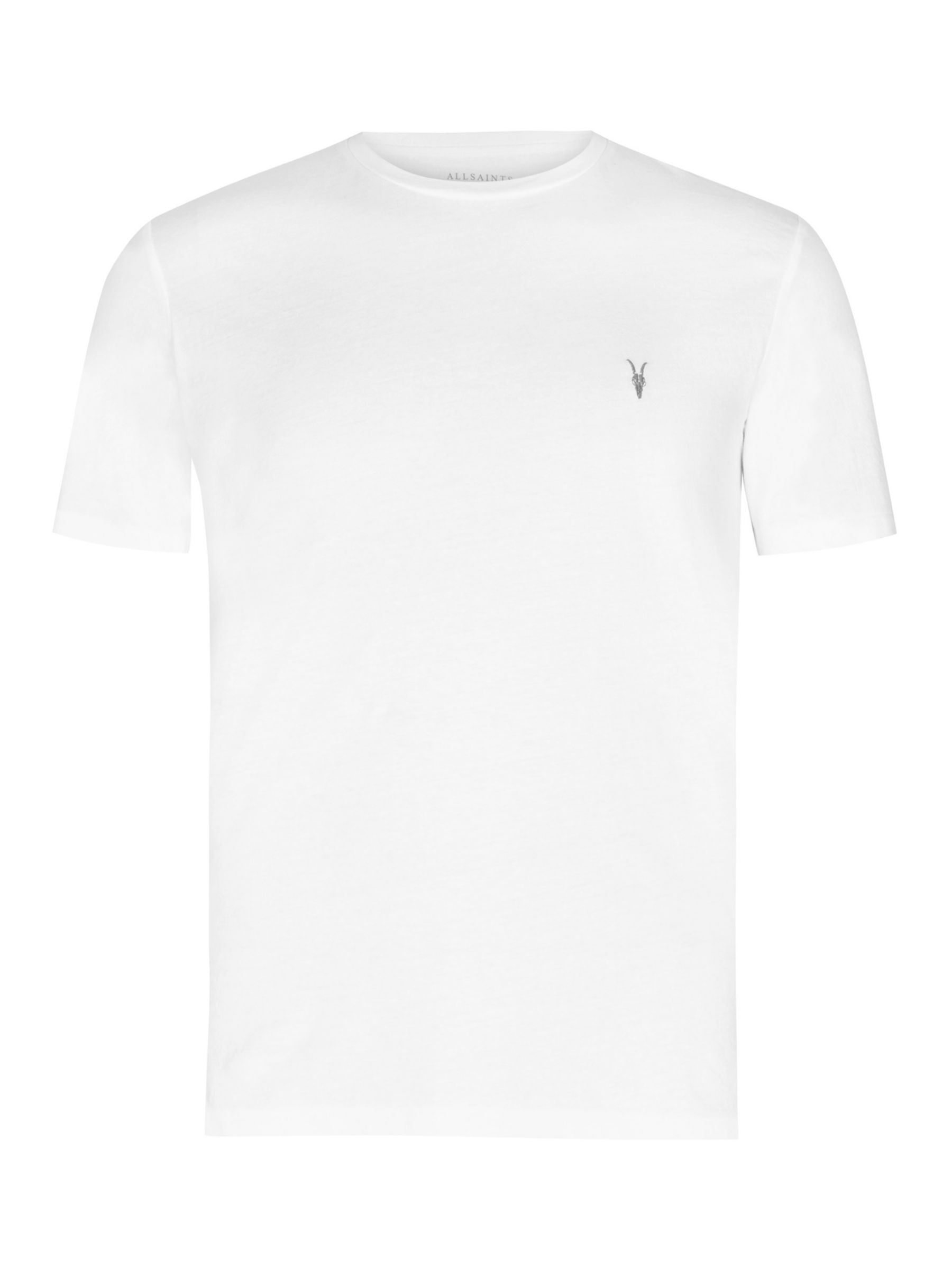 AllSaints Tonic Crew Neck T-Shirt, Optic White, XS