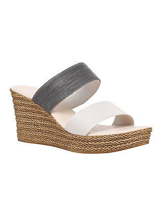 Carvela Comfort Sybil Platform Sandals, Beige Comb