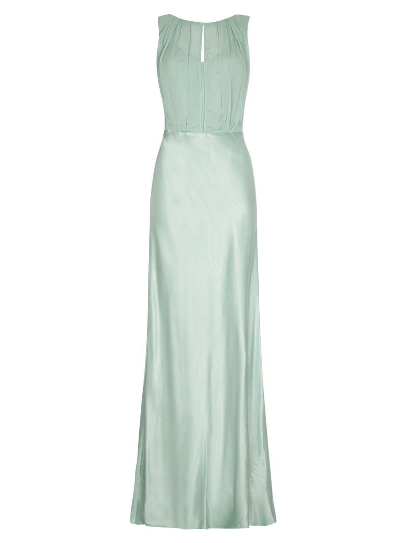Ghost Hollywood Claudia Dress, Dusty Green at John Lewis & Partners
