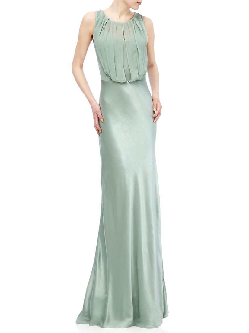 Ghost Hollywood Claudia Dress, Dusty Green, M