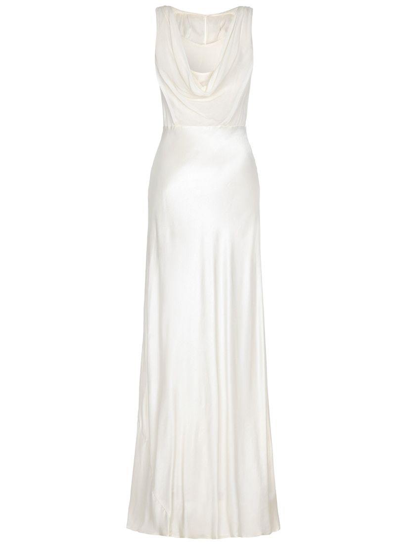 Ghost Hollywood Claudia Dress | Ivory at John Lewis