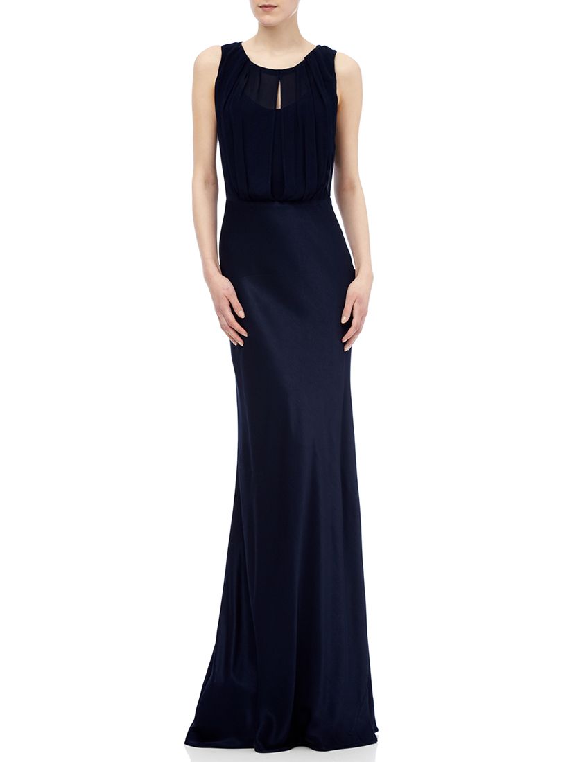 Ghost Hollywood Claudia Dress, Navy, M