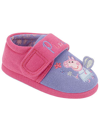 Peppa Pig Pixie Slippers, Pink/Purple