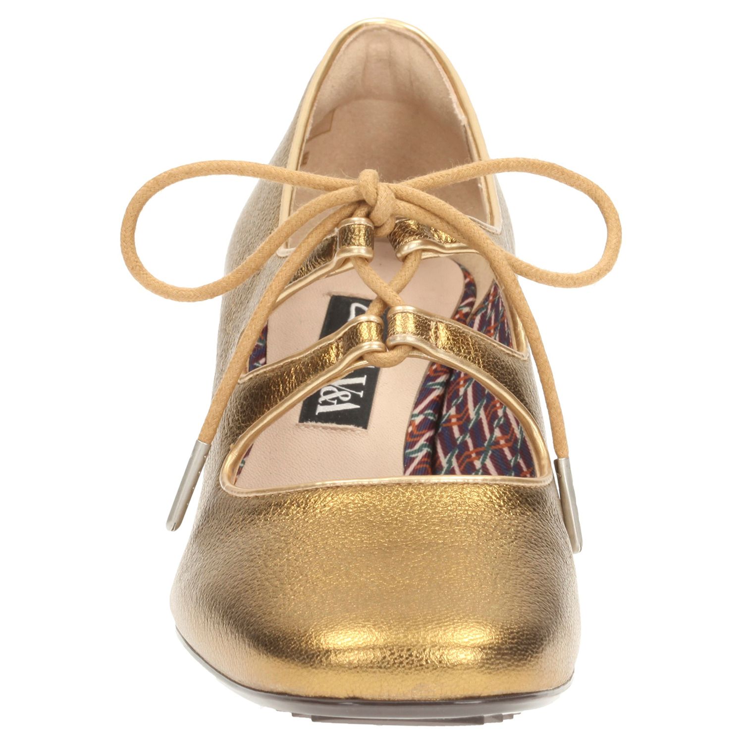 clarks gold shoes