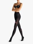 Wolford Velvet de Luxe 66 Support Tights, Black