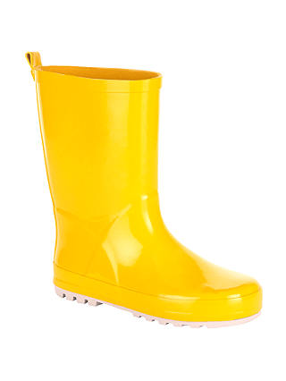 John Lewis & Partners Children's Wellington Boots, Yellow