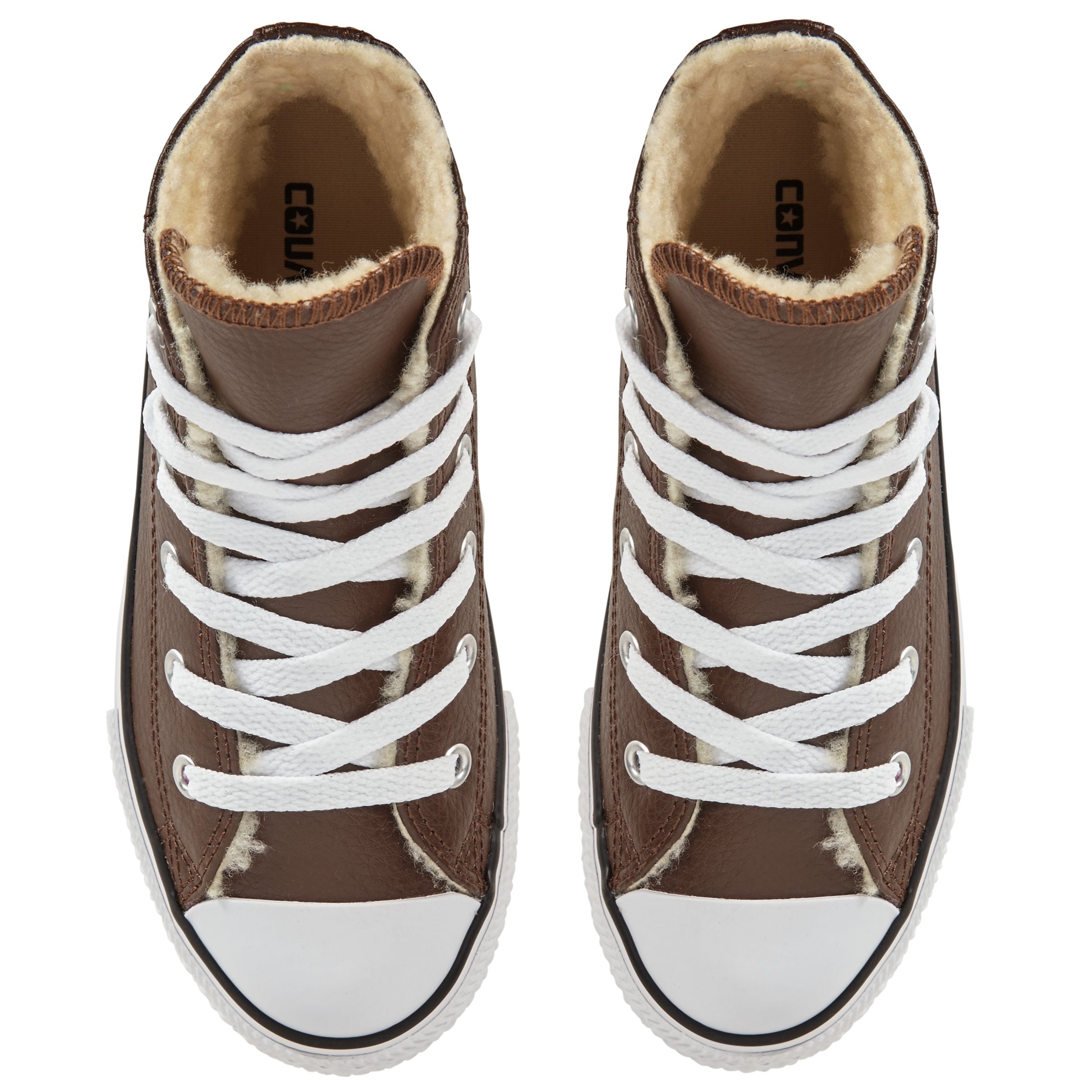 converse leather with fur