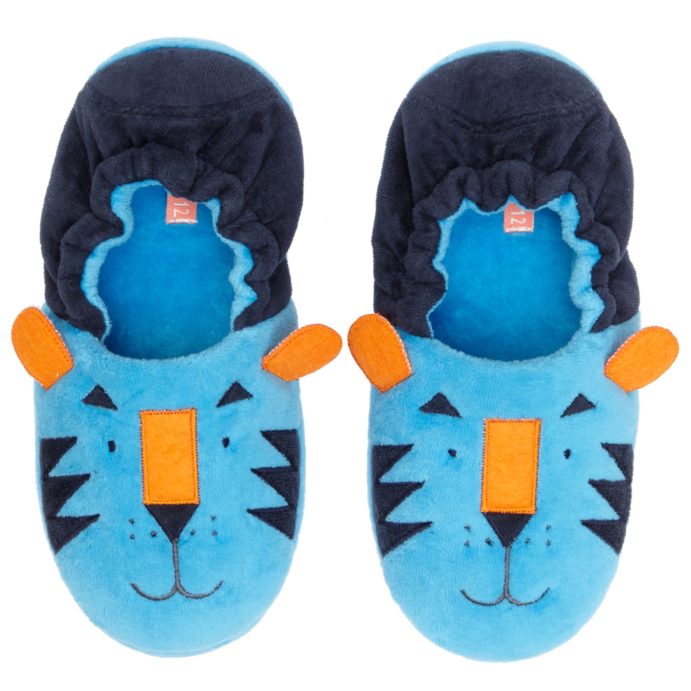 kids tiger slippers