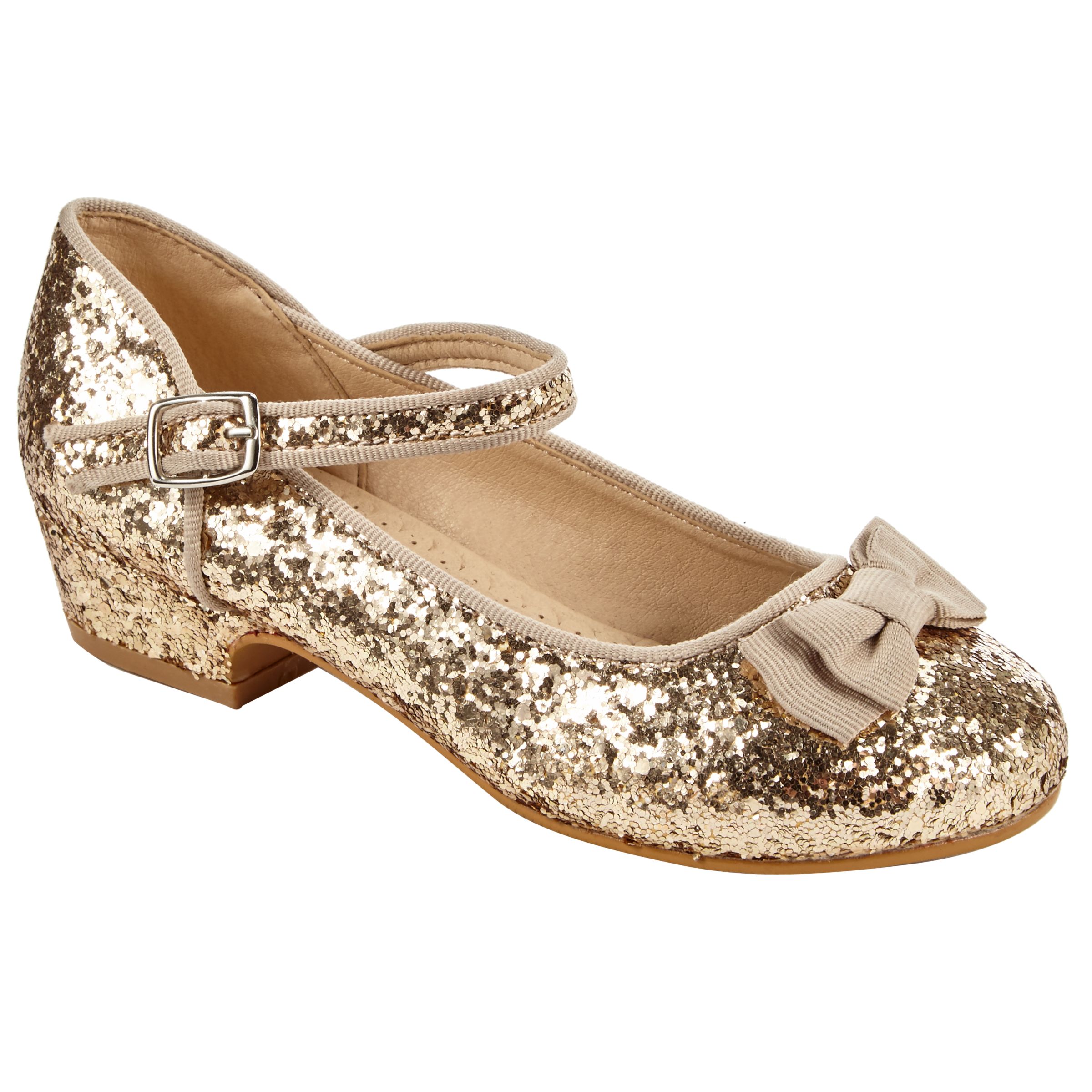 gold sparkly girls shoes