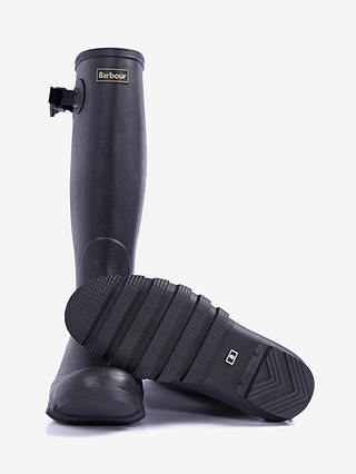 Barbour Bede Waterproof Wellington Boots, Black