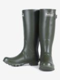 Barbour Bede Waterproof Wellington Boots, Olive