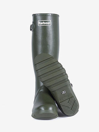 Barbour Bede Waterproof Wellington Boots, Olive