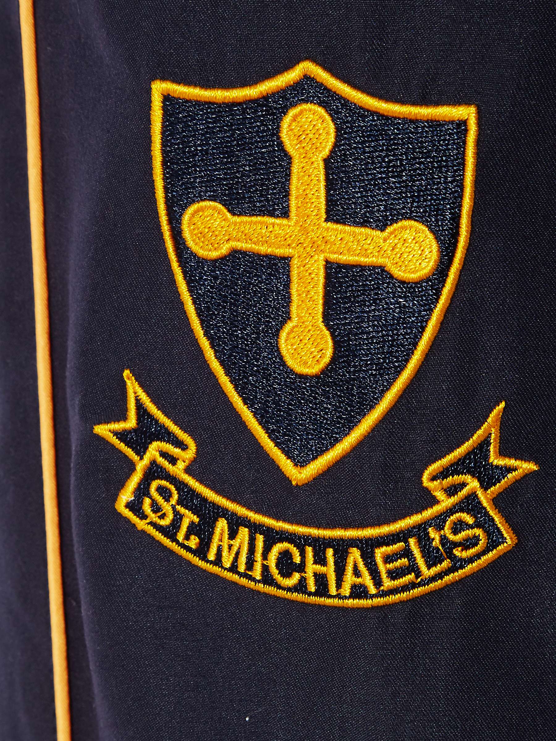 Buy St Michael's Church of England Preparatory School Unisex Tracksuit Bottoms, Navy Online at johnlewis.com