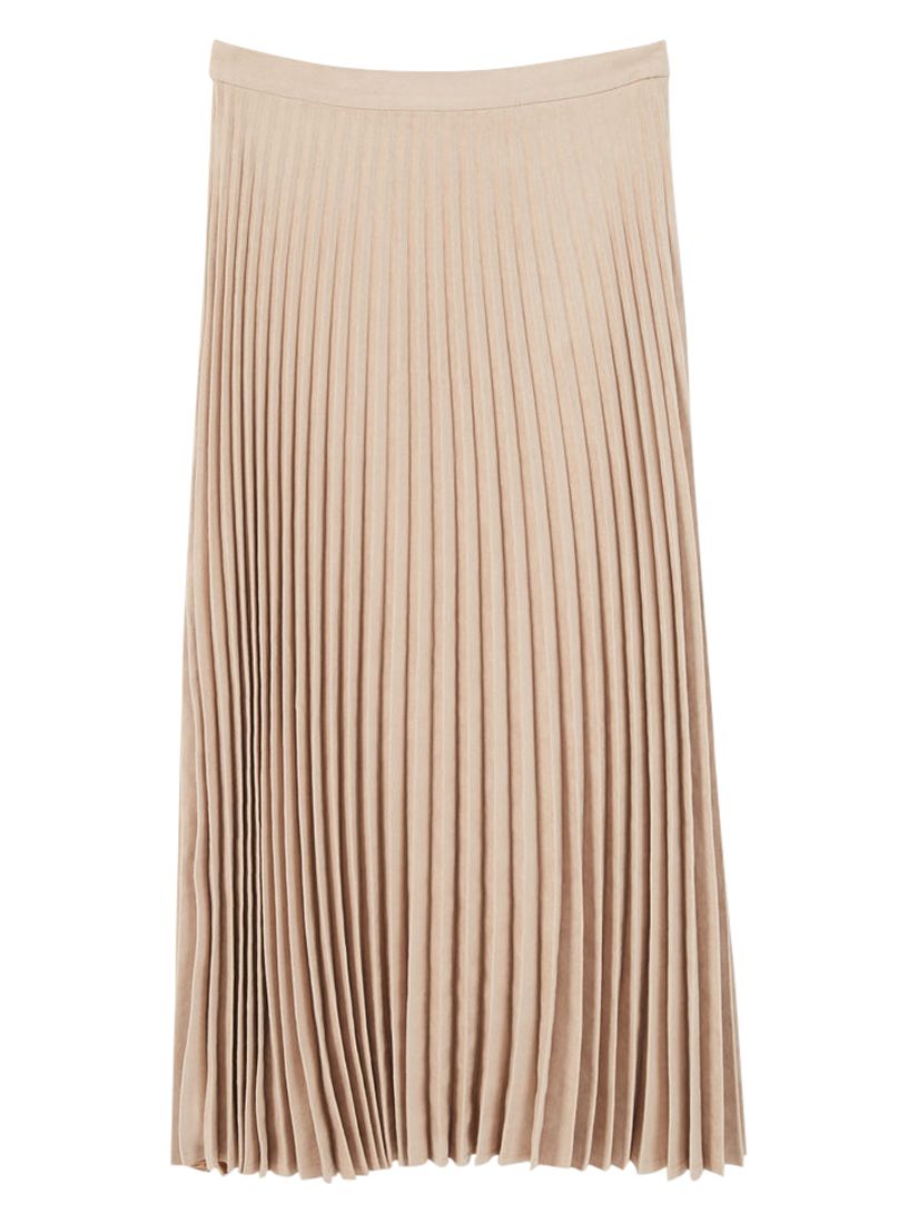 pleated midi skirt mango