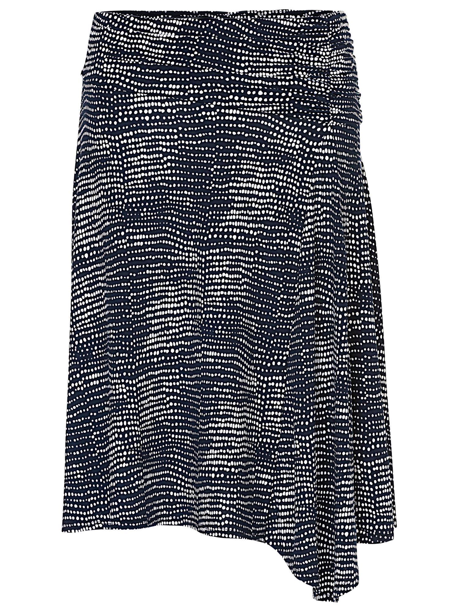 Betty Barclay Printed Skirt, Dark Blue/White