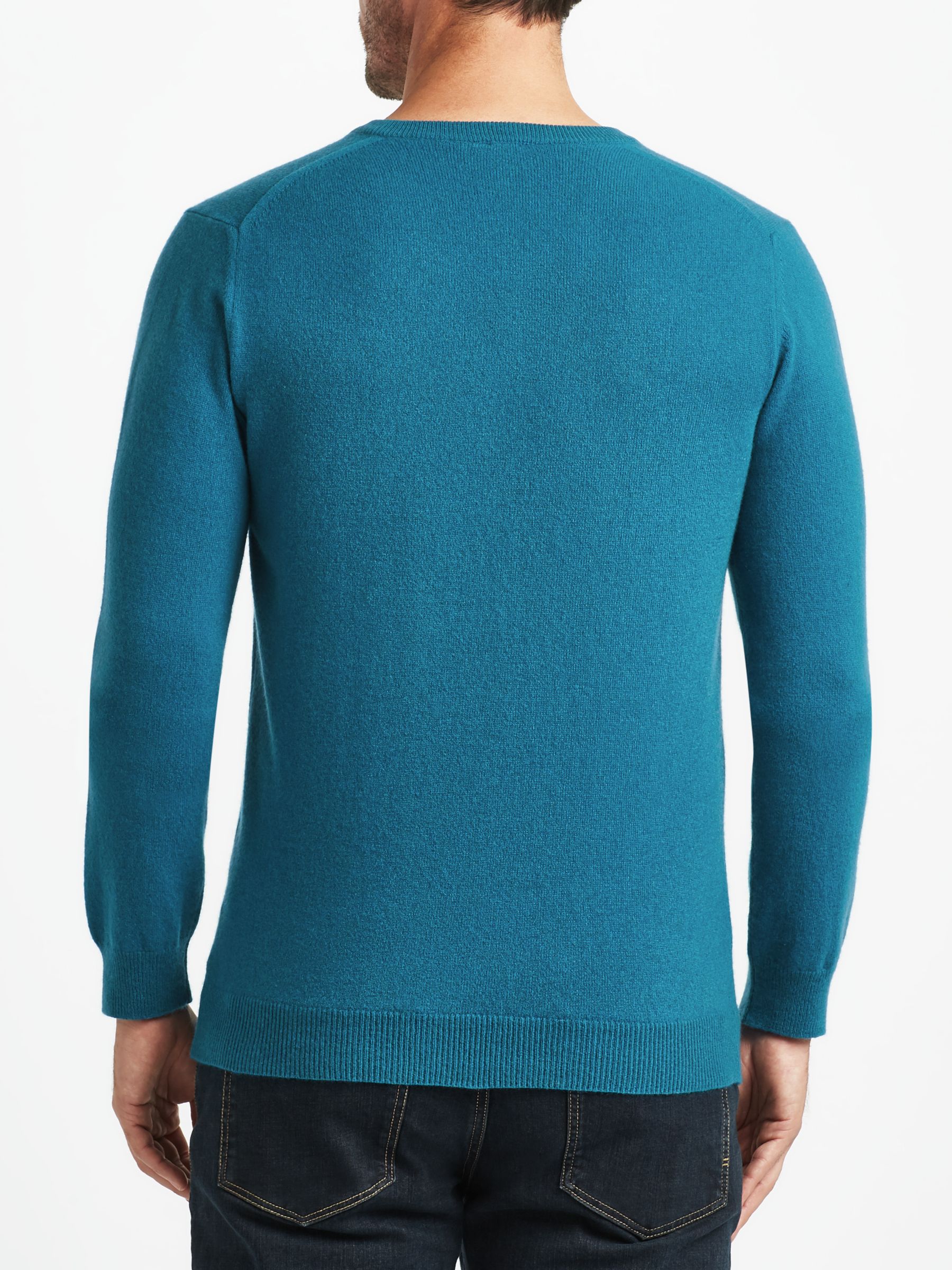 Buy John Lewis Made in Italy Cashmere V-Neck Jumper | John Lewis