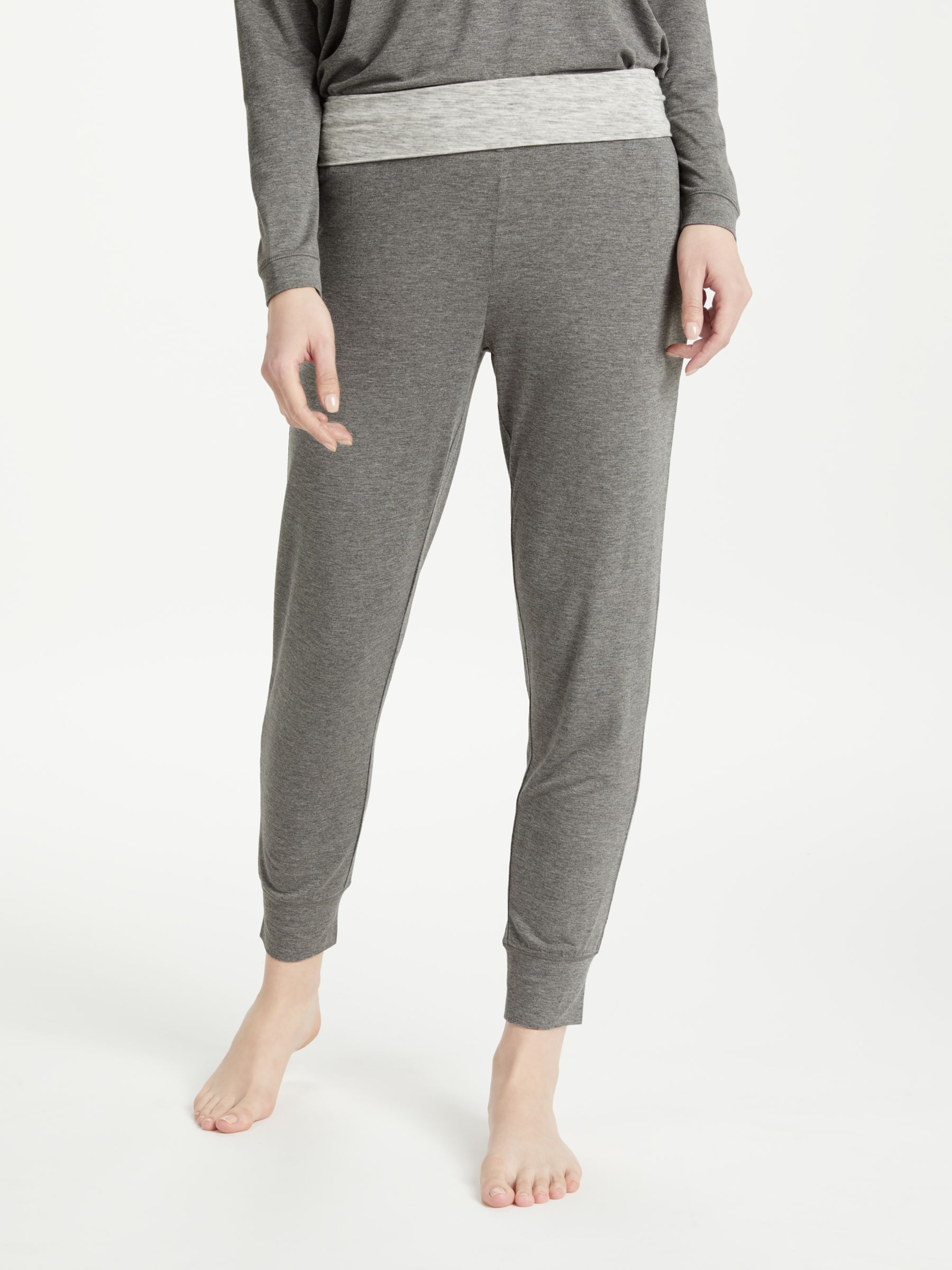 John Lewis & Partners Jersey Tapered Lounge Bottoms