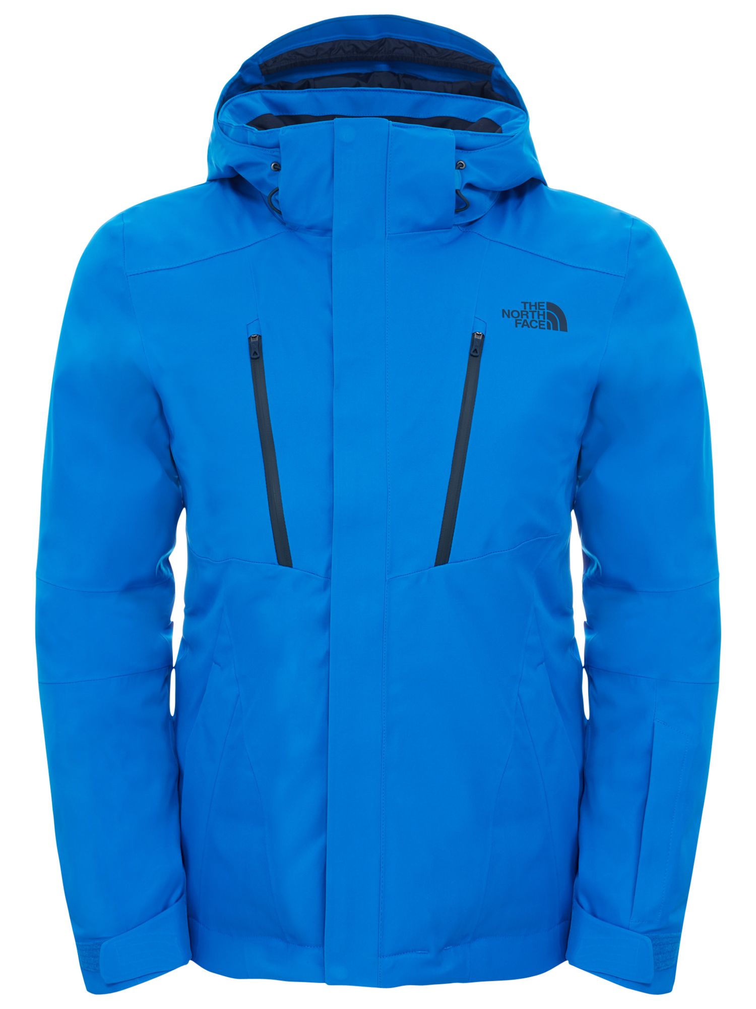 bomber blue north face