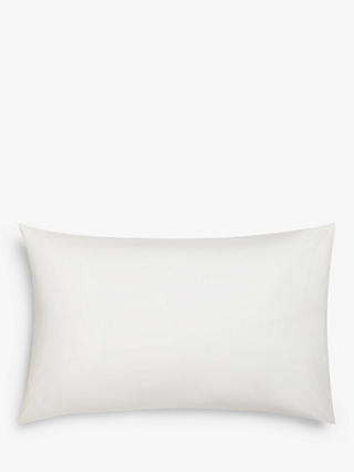 ANYDAY John Lewis & Partners Easy Care 200 Thread Count Polycotton Standard Pillowcase, Cream