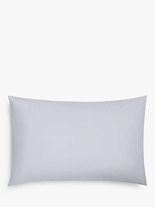 ANYDAY John Lewis & Partners Easy Care 200 Thread Count Polycotton Standard Pillowcase, Pacific