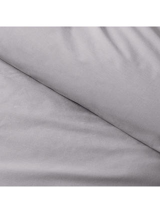 ANYDAY John Lewis & Partners Easy Care 200 Thread Count Polycotton Standard Pillowcase, Dove