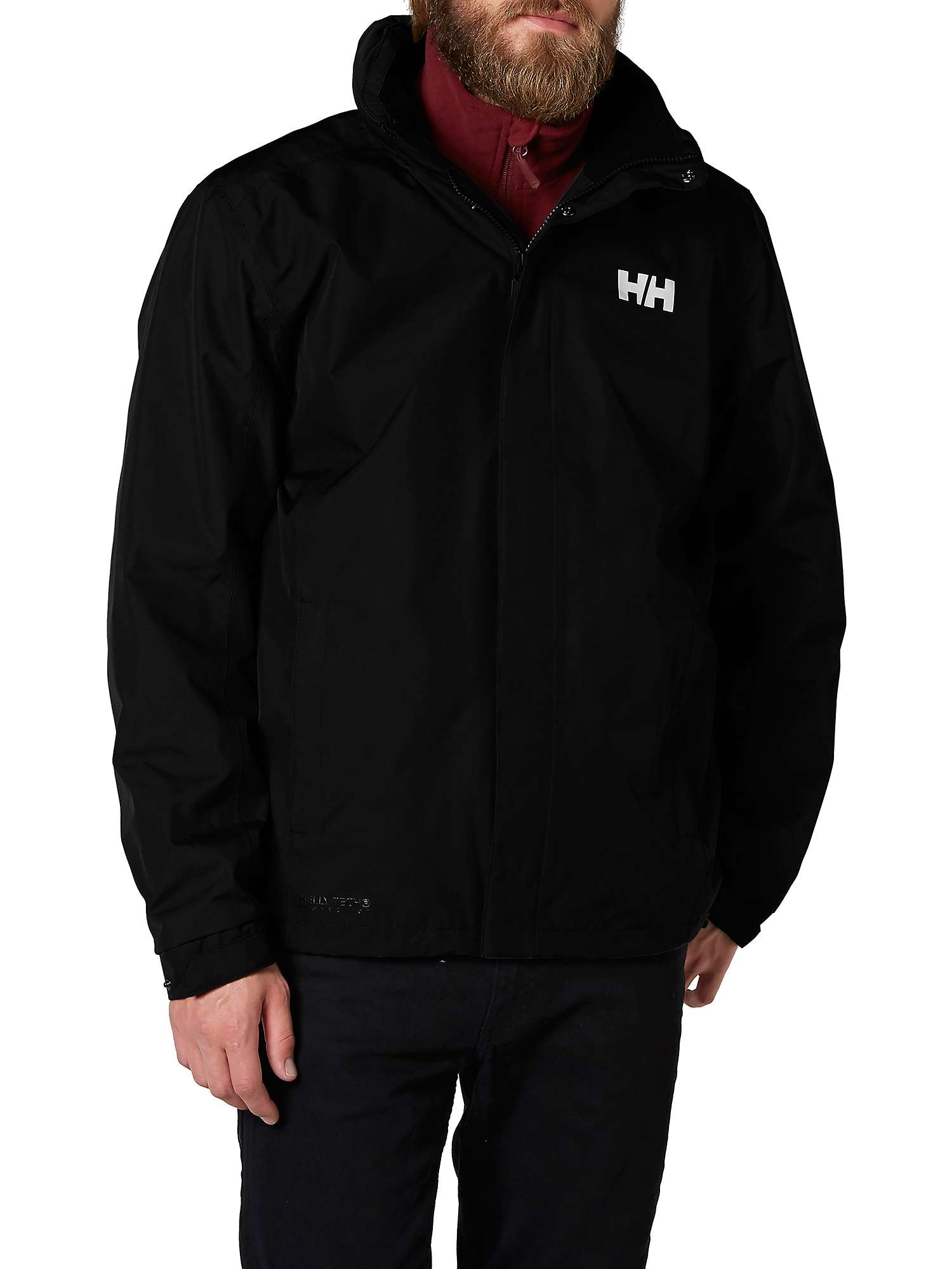 Buy Helly Hansen Dubliner Waterproof Jacket, Black Online at johnlewis.com