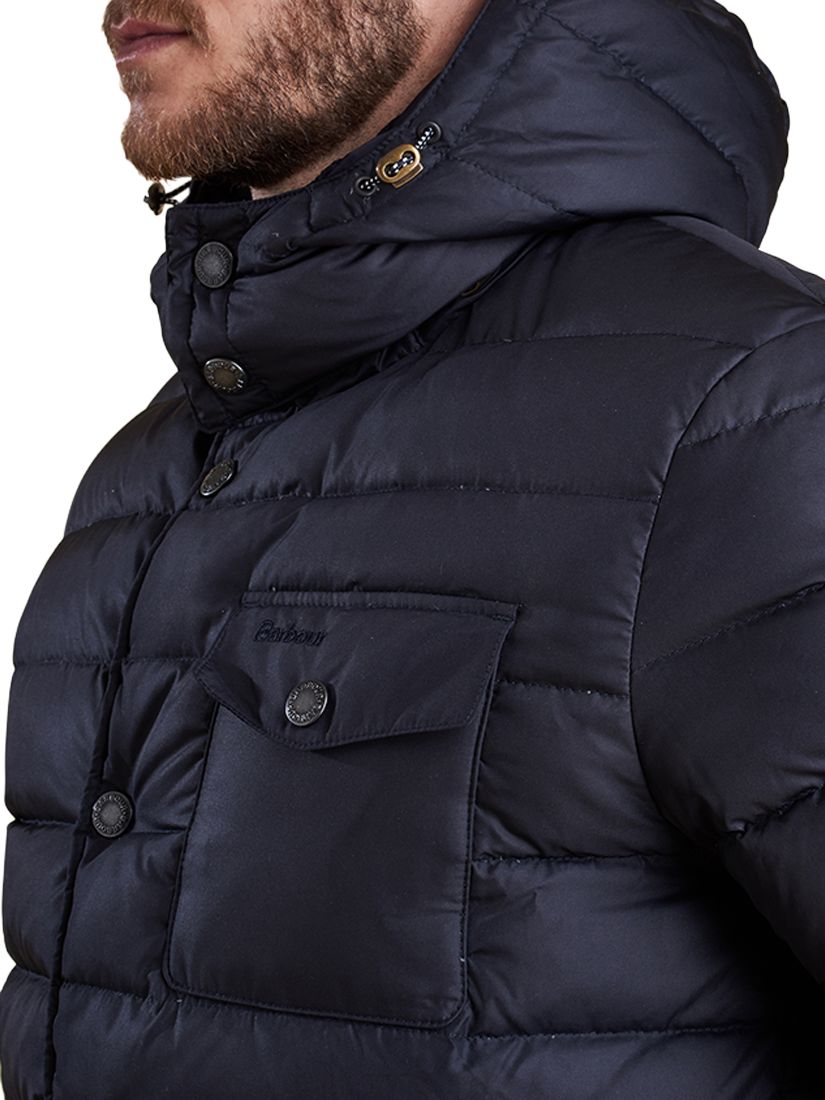 barbour cowl quilted jacket
