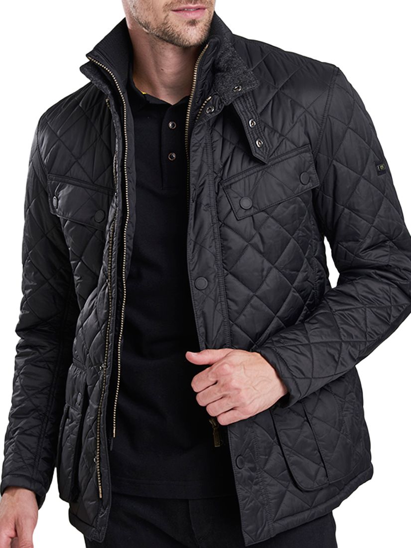 barbour international men's windshield tailored fit quilted jacket