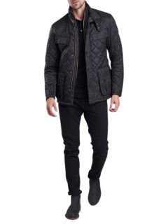 Barbour international windshield tailored deals fit quilted jacket