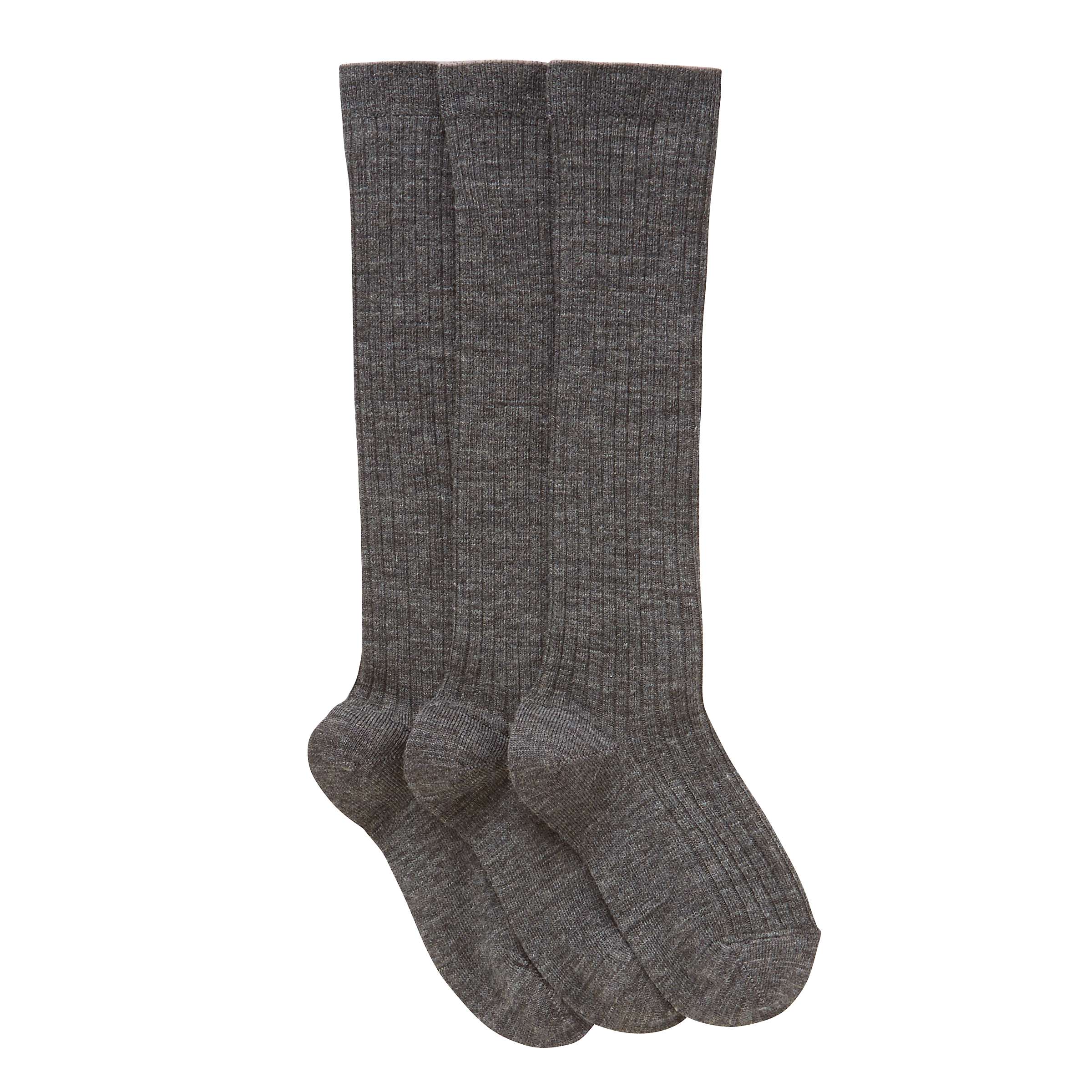 Buy John Lewis Kids' Wool Rich Knee High Socks, Pack of 3 Online at johnlewis.com