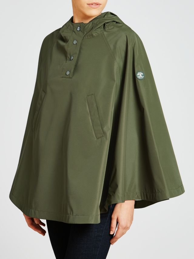 Barbour waterproof poncho online