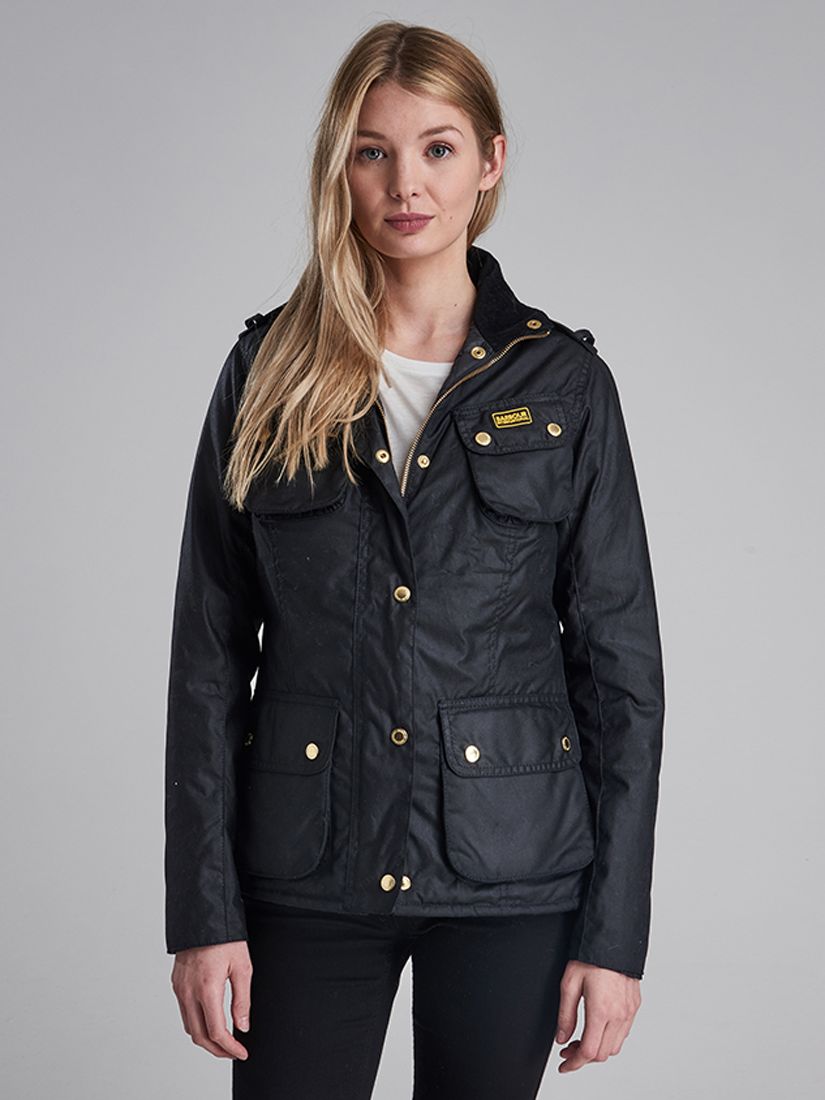 barbour international anglesey wax jacket