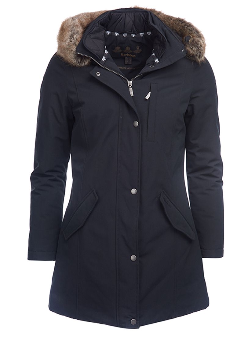 Barbour Epler Waterproof Breathable Hooded Jacket, Black