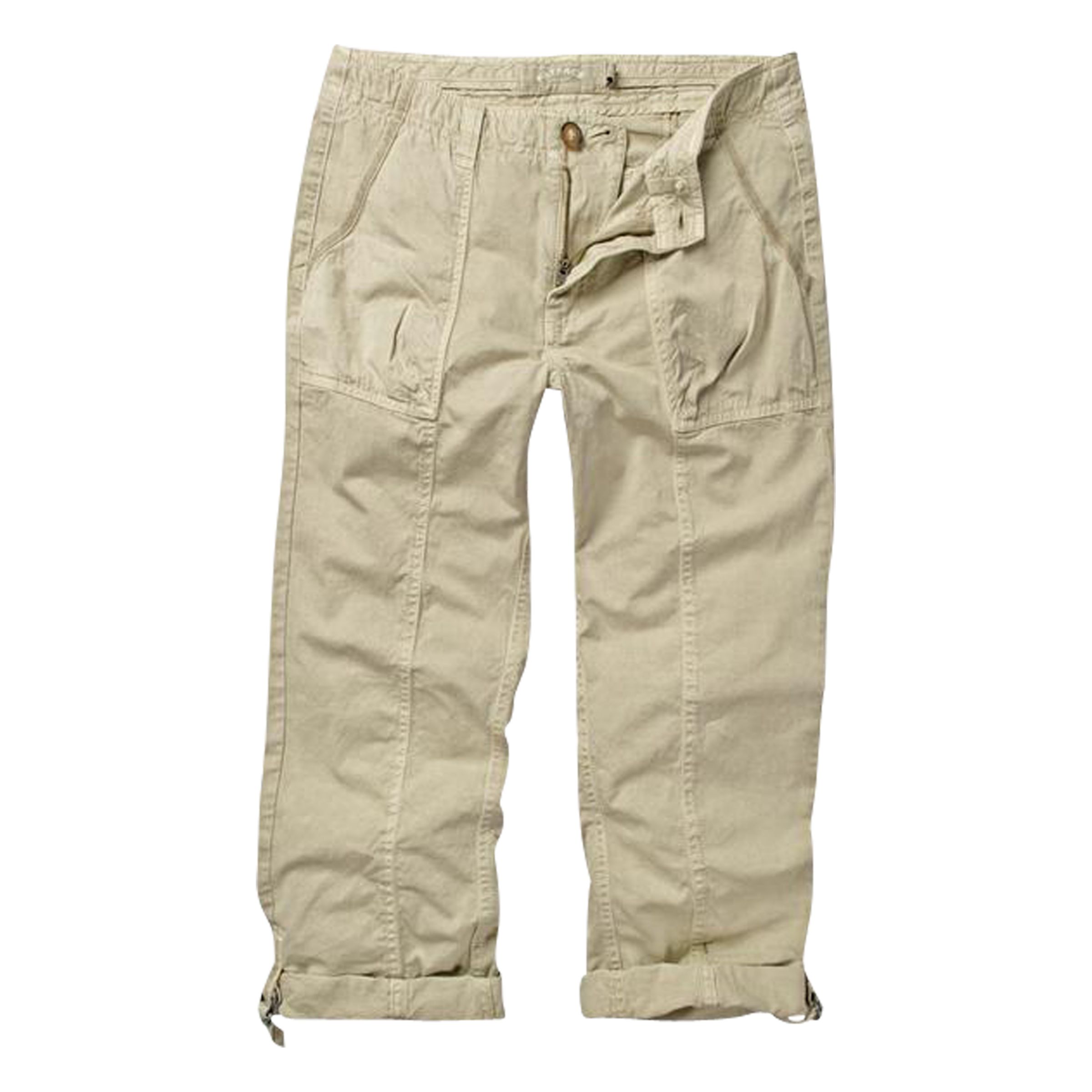 utility cropped trousers