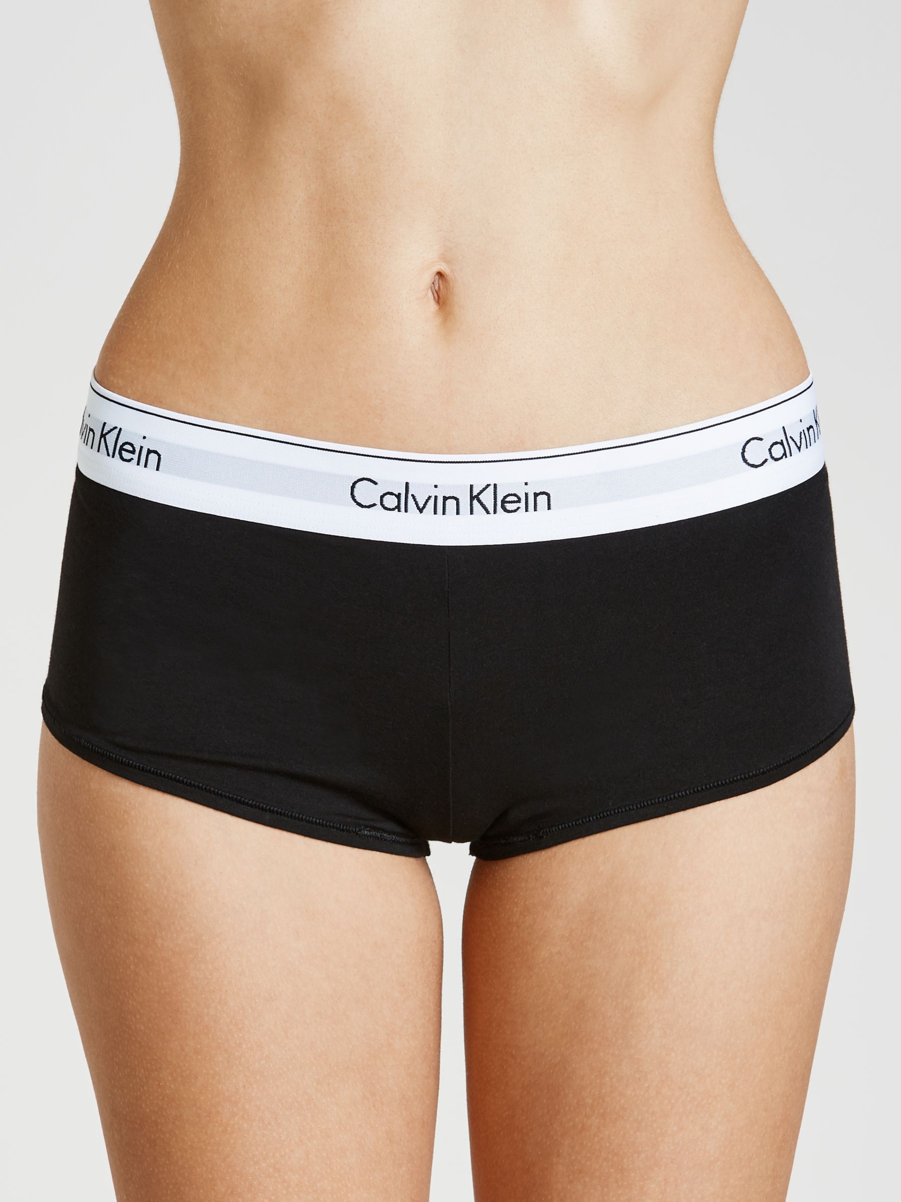 Calvin Klein Underwear Modern Cotton Short Briefs, Black