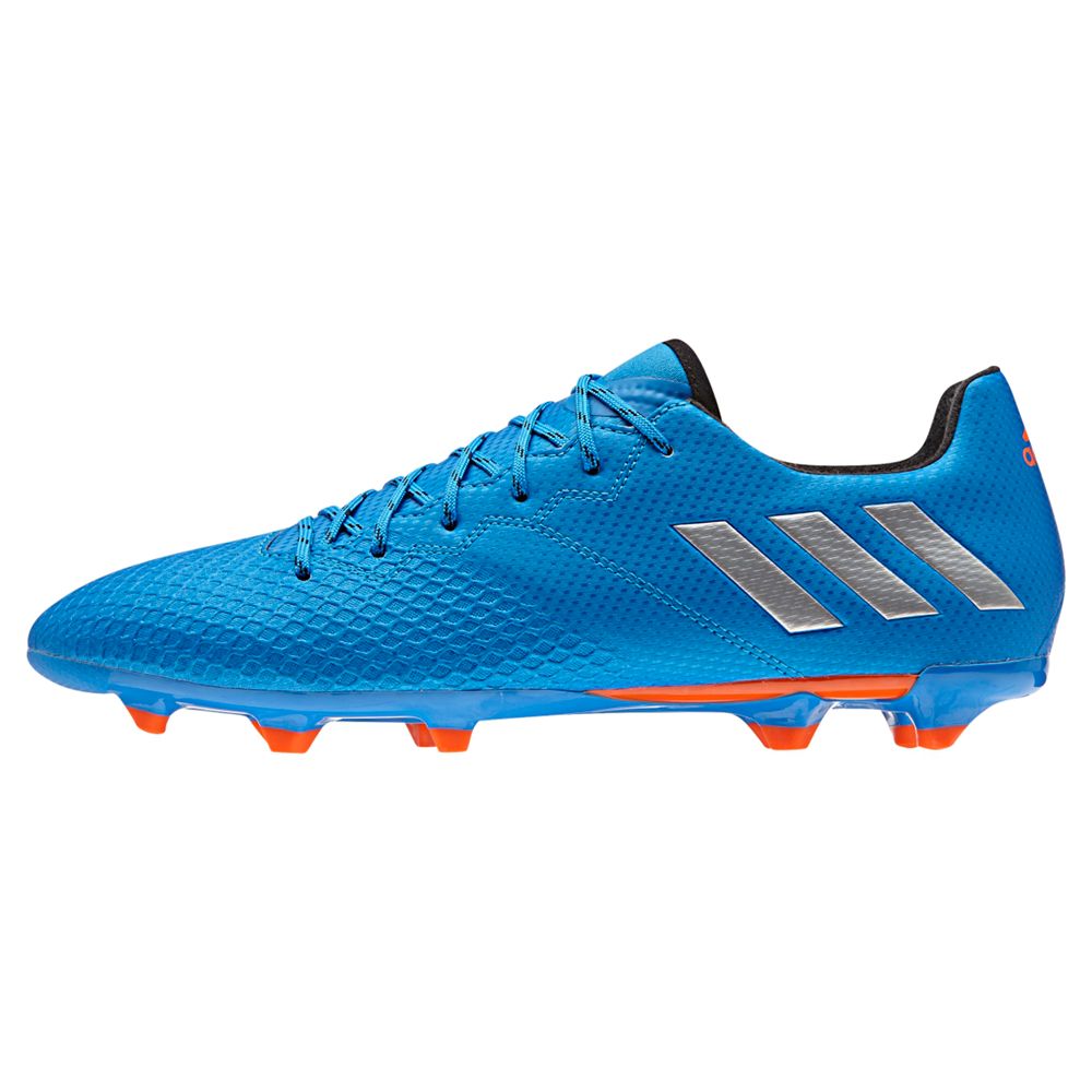 blue messi boots