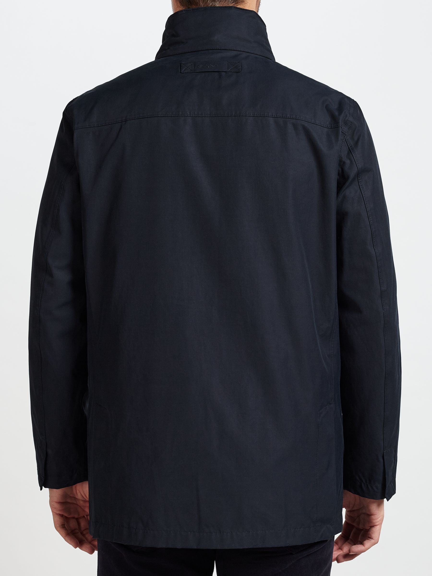 Gant Double Jacket, Navy at John Lewis & Partners