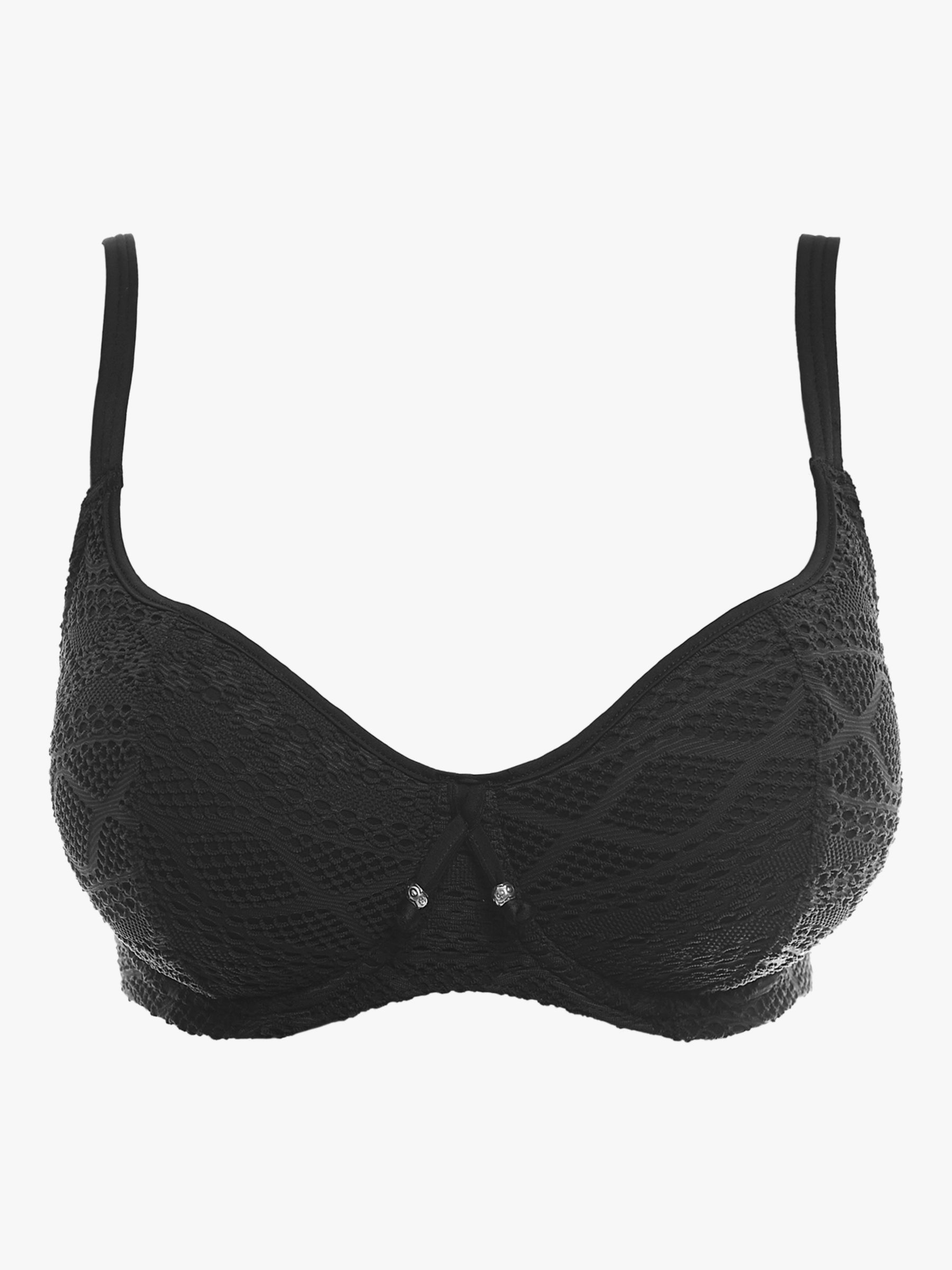 Freya Sundance Padded Bikini Top, Black