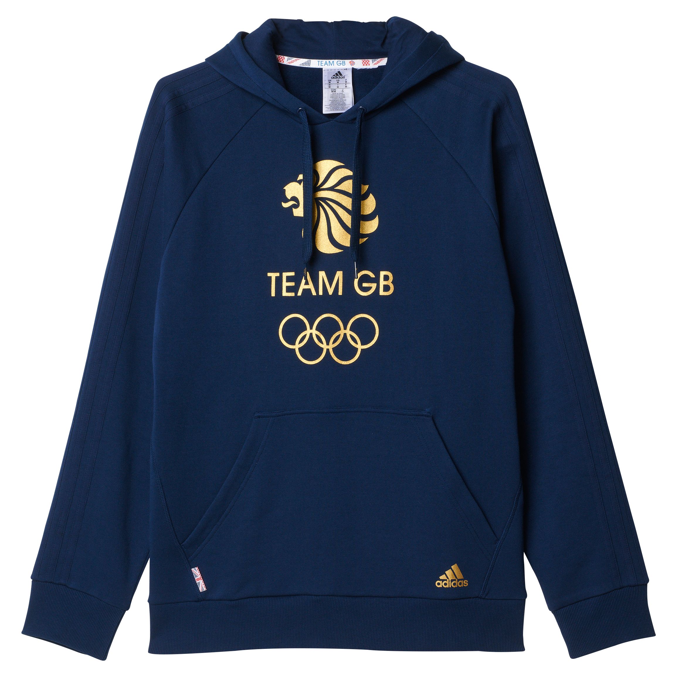 navy blue and gold hoodie