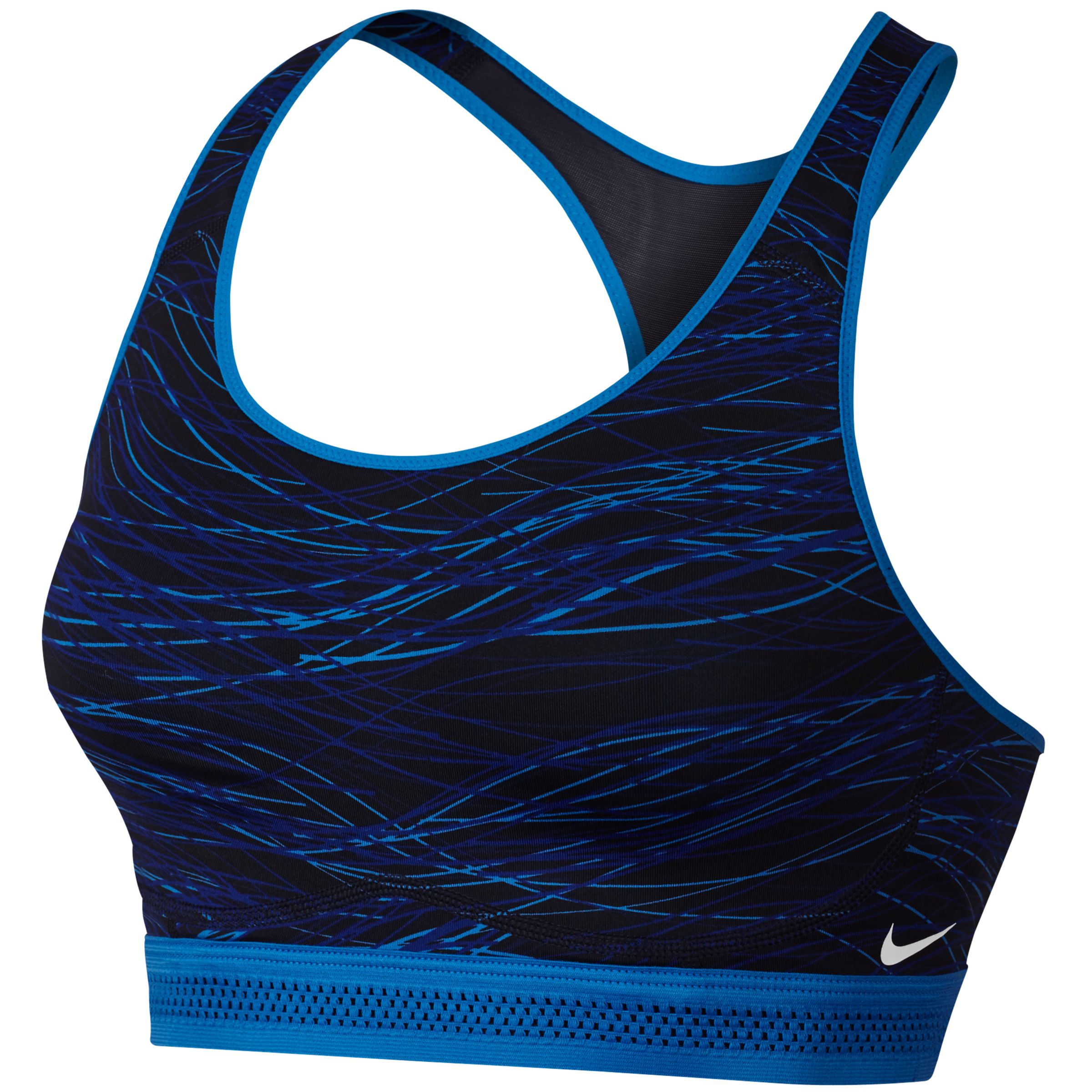 electric blue sports bra