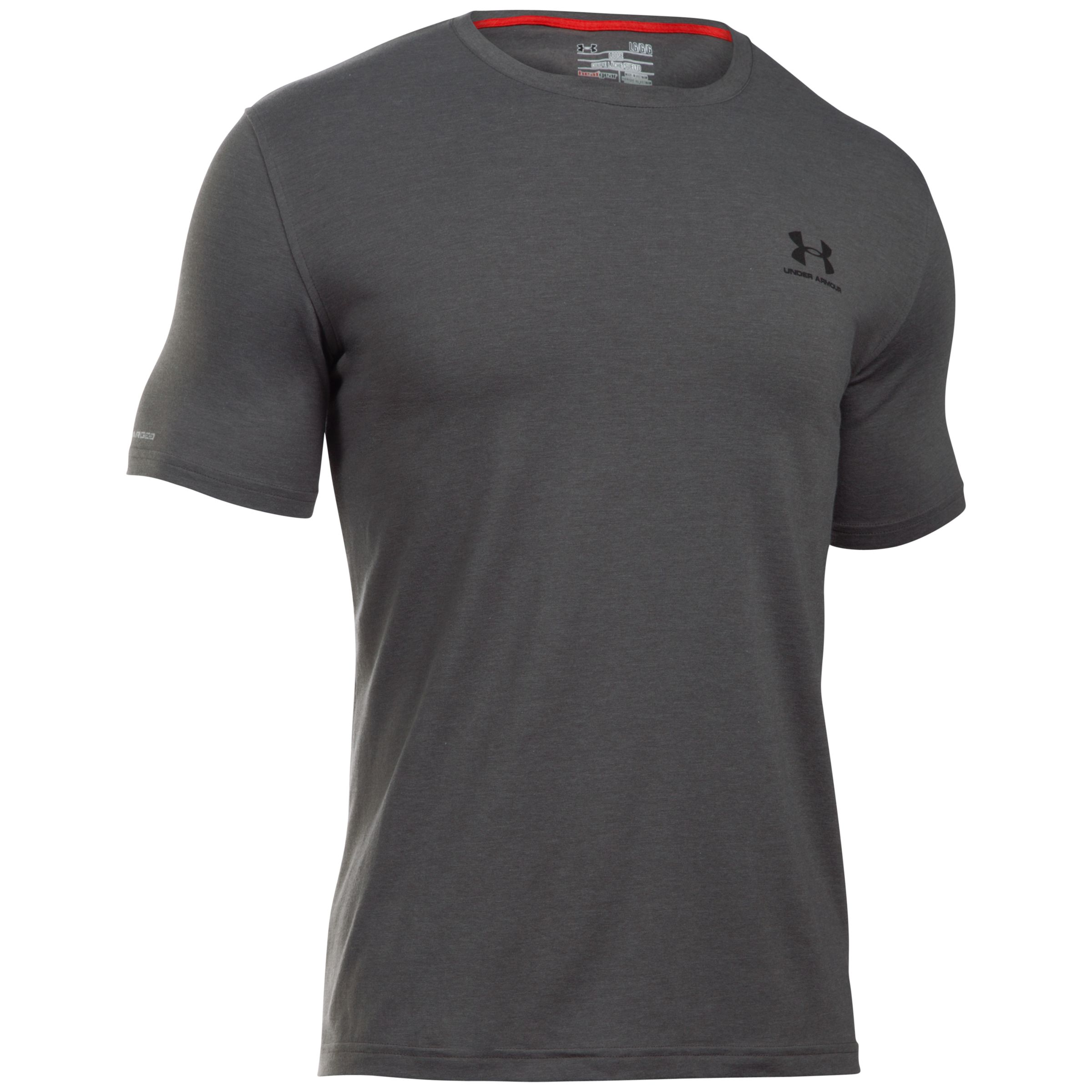Unmanned Commercial Posterity Under Armour Charged Cotton Sportstyle T-Shirt, Grey