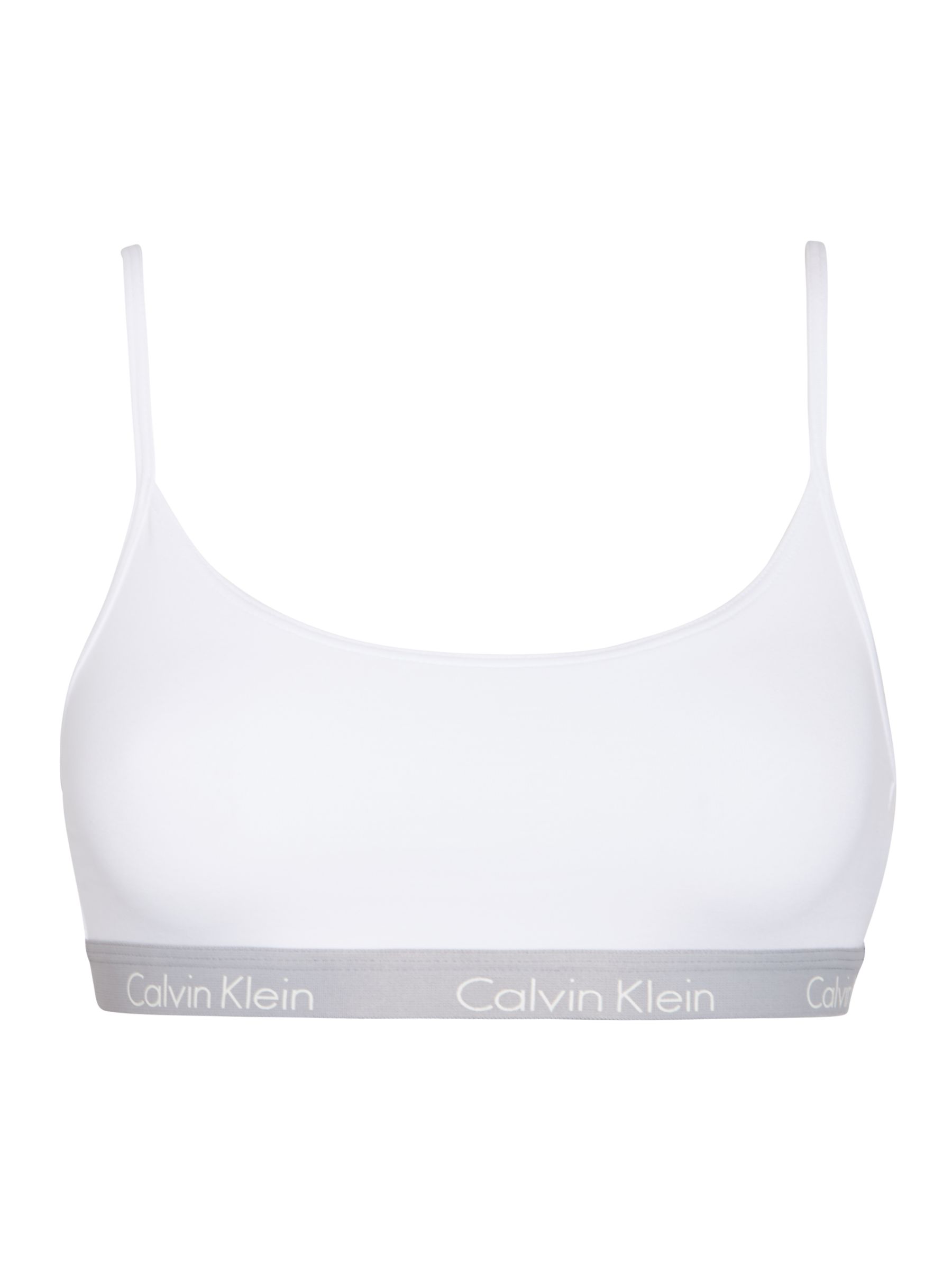 Buy Calvin Klein Underwear CK One Cotton Bralette | John Lewis