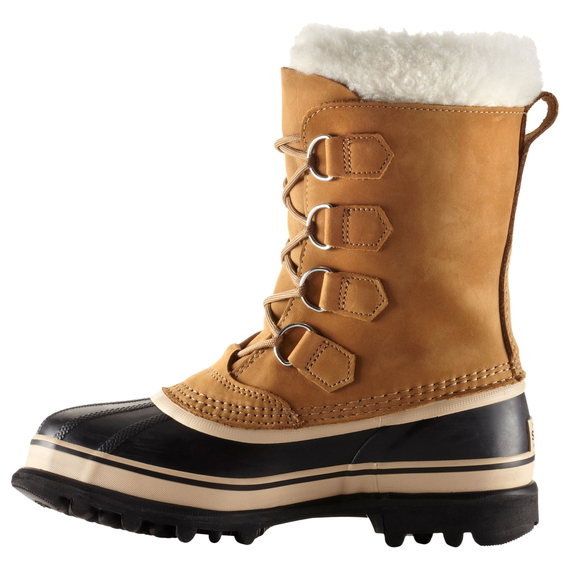 Sorel Caribou Women's Winter Snow Boots, Brown at John Lewis & Partners