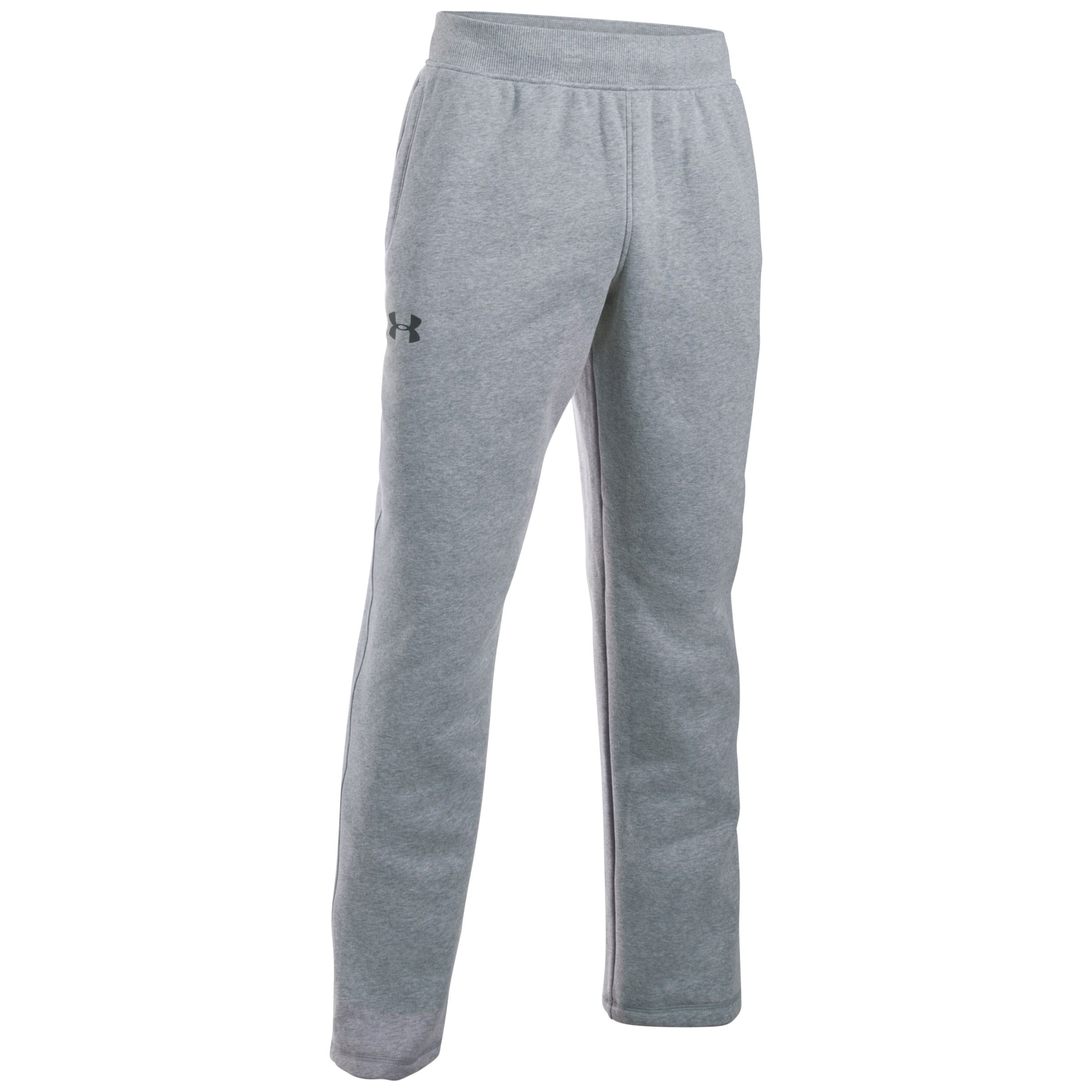 grey under armour tracksuit bottoms
