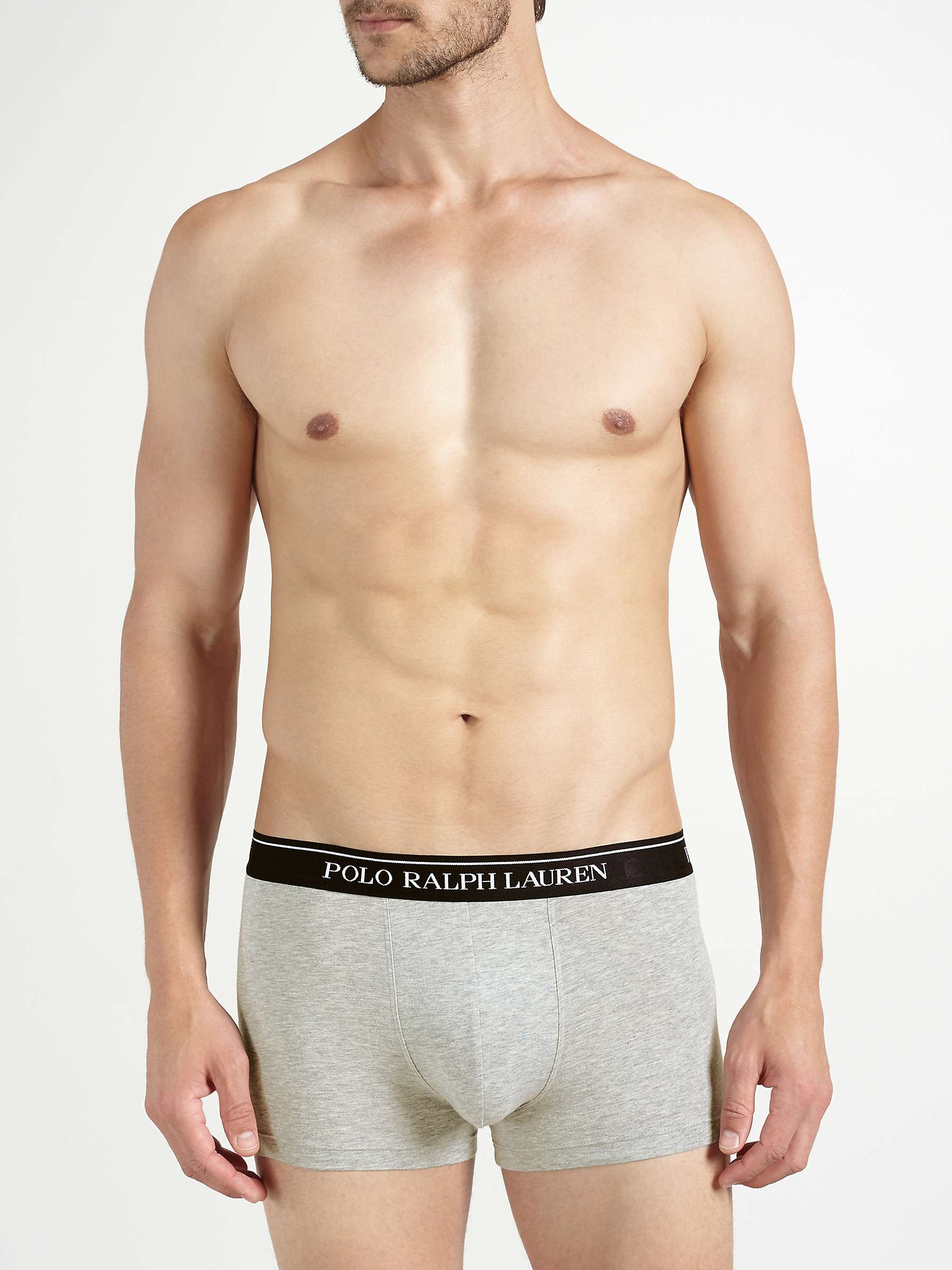 Buy Polo Ralph Lauren Cotton Trunks, Pack of 3 Online at johnlewis.com