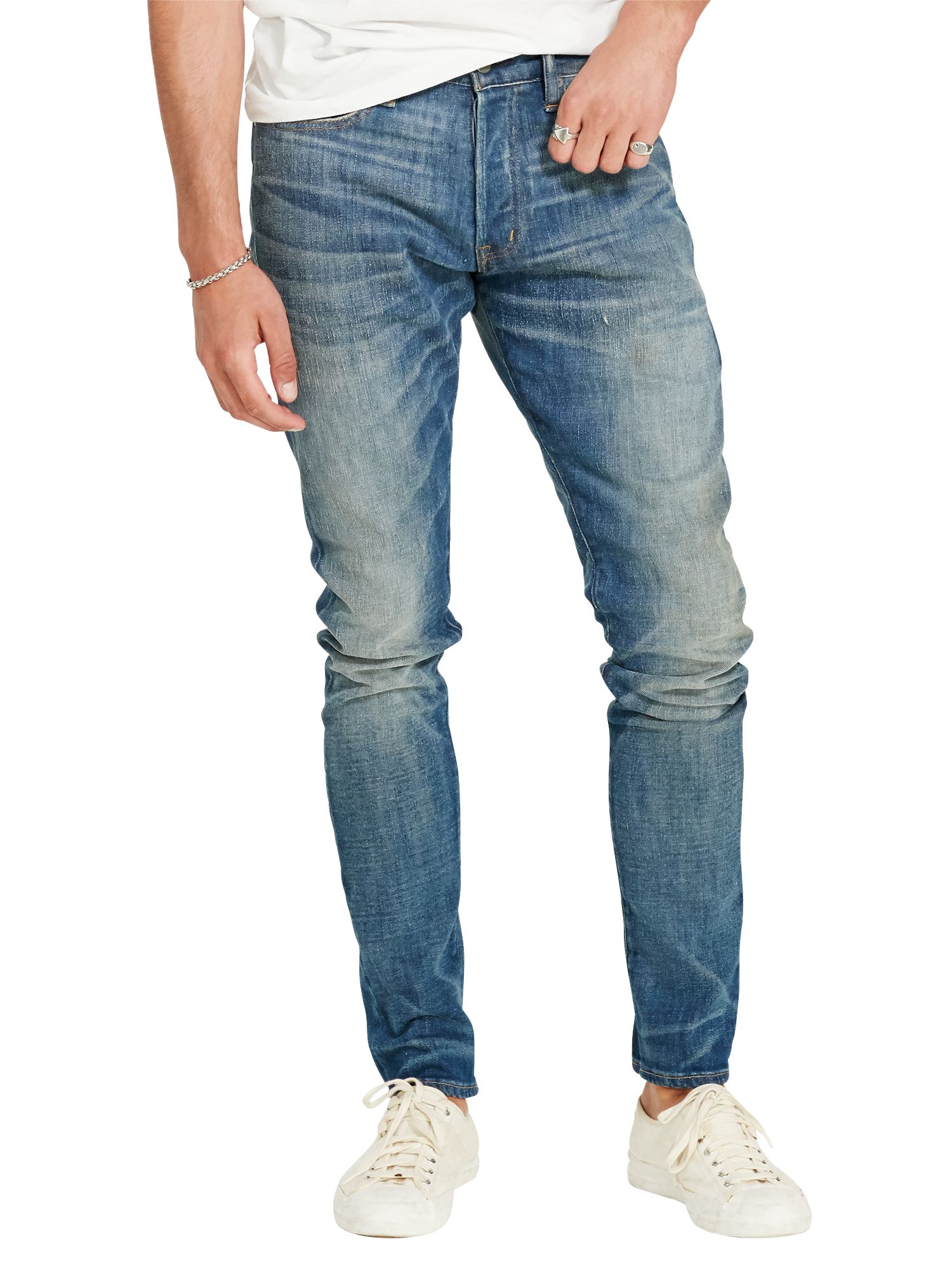 Denim & Supply Ralph Lauren Slim Fit Jeans, Hale at John Lewis & Partners