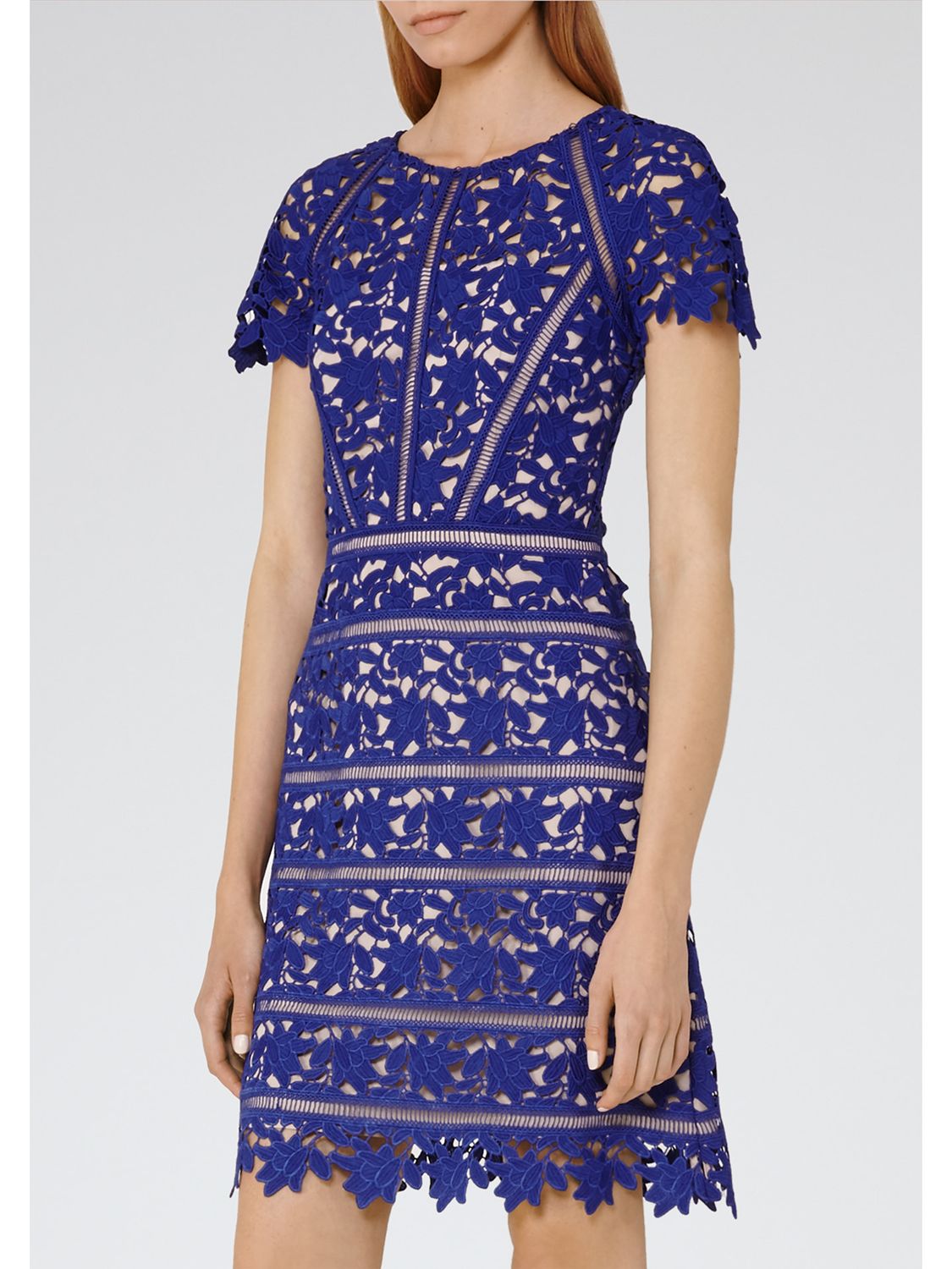 reiss orchid lace dress