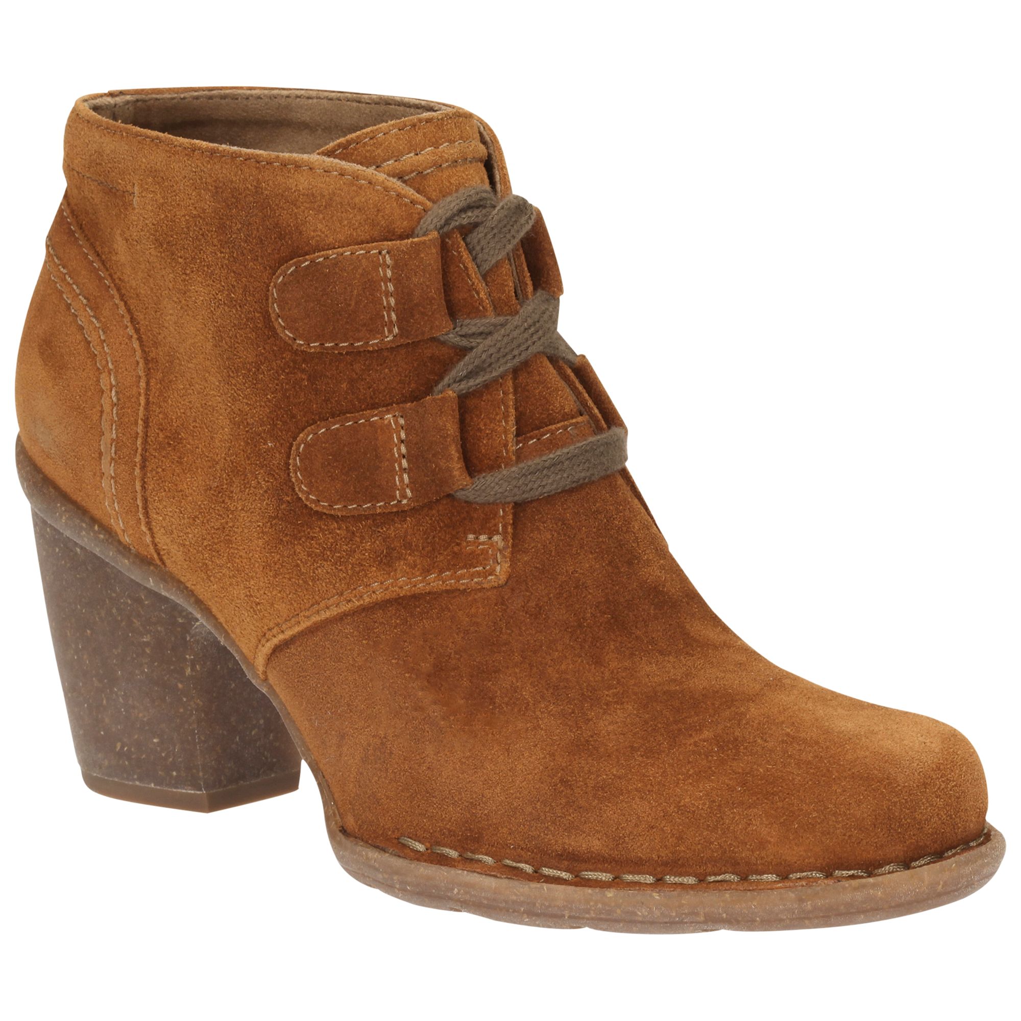 clarks ladies suede ankle boots